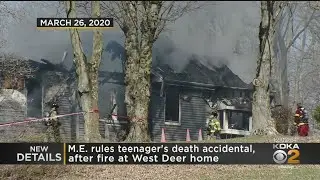 Teen's Death In West Deer House Fire Ruled Accidental
