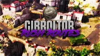 WW2 SnD - BEST Search and Destroy Rush Routes on GIBRALTAR