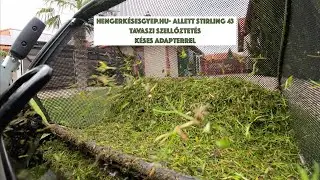 Allett Stirling 43 késes szellőztetés - avagy alacsonyan száll az egynyári perje