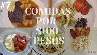 Menú Semanal # 7 | 5 Comidas por $100 | Erika Blop