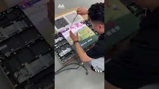 Installation Demonstration#MileStrong #leddisplay #ledscreen #ledwall #ledinstallation