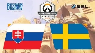 Overwatch - Slovakia vs. Sweden - Overwatch World Cup - Group D