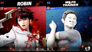 Robin vs Wiifit SSBU mission complete 