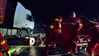 Accident mortal pe Autostrada A1: o t&acirc;nără din Botoșani și-a pierdut viața, doi pasageri răniți grav