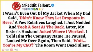 I Wasn’t Even Out Of My Jacket When My Dad Said, ‘Didn’t Know They Let...