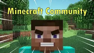 Let's talk about the minecraft community...