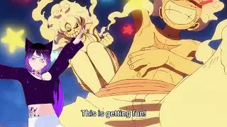 Реакция на Bonney Goes Gear 5 with Luffy (English Sub) - MarcoThePhoenix