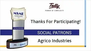 Heroes Hamesha | MSME Honours Nominees | Social Patrons | Agrico Industries