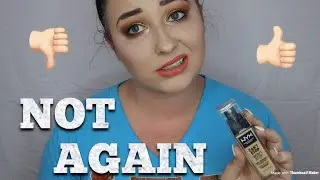 CANT STOP WONT STOP NYX FOUNDATION | WEAR TEST | MAKEUPFLO