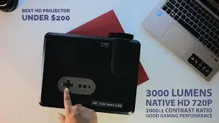 Best NEW 720P Native LED Projector HD - CL720 GearBest