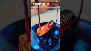 Catalytic Burning of Acetone Vapors on Copper Wire