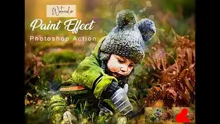 Watercolor Paint Effect Photoshop Action