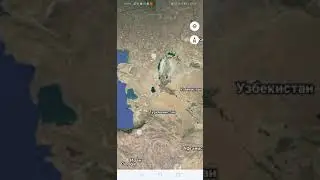 Туркменистан на карте