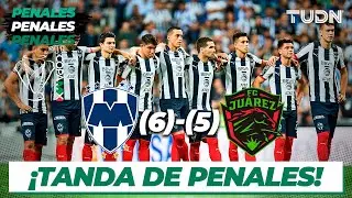 Tanda de Penales | Rayados (6) - (5) FC Ju&aacute;rez | Copa Mx - Semifinal Vuelta | TUDN
