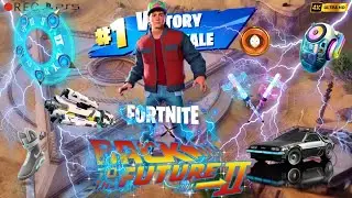 Fortnite X Back To The Future II | 2015 Future Marty Mcfly | Arc-Lightning Victory Royale 4K 