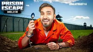 Can I Escape PRISON With A SPOON😱 😰🤯| Prison Escape Simulator #gamingvideos #simulator #prisonbreak
