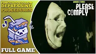FORCED TO FOLLOW DEPRESSING PROCEDURES | Full Game | Horror Stories: Please Comply