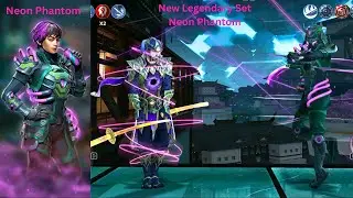 New Legendary Set Neon Phantom | Ok Boss | Shadow Fight 3