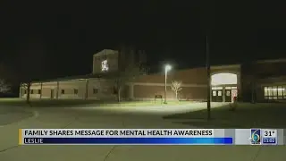 Family shares message for mental health awareness