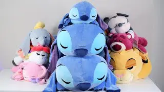2 Stitch Cuddleez Plush Jumbo 38 1/2' Unboxing - Welcome 2 New Members to My Disney Cuddleez Family