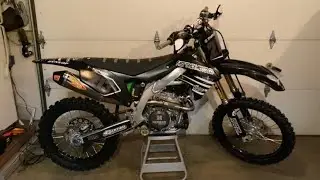 2020 KX450 Pro Circuit TI-6 Exhaust Install video/TimeLapse