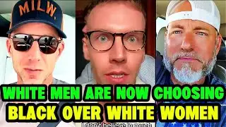 WHITE MEN ARE GOING CRAZY OVER BLACK WOMEN THEY ARE NOW CHOOSING THEM OVER WHITE WOMEN 