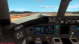 FS2002 777-300 ILS Into San Diego