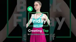 Самый быстрый способ создать Топ в Marvelous Designer