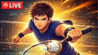 🔴LIVE Badminton Practice 🏸 | Improving My Game in Real Time | Noob to Pro! DAY: 12/100
