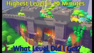 Highest Level in 10 Minutes!! Giant Simulator (Roblox)