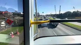 Auckland Electric Double Decker Bus Ride From Botany Town Centre To Pakuranga Plaza 