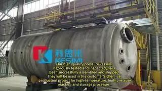 Real footage of a reliable pressure vessel manufacturer's production site#vessel #production