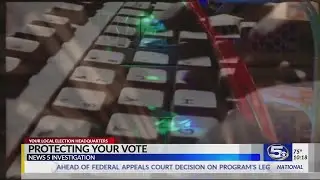 Protecting Your Vote: A look at cybersecurity at the polls
