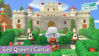 Recreating the Red Queen's Castle | Animal Crossing New Horizons
