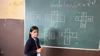 No word is complete without a little vowel magic! ✨🅰️ #learnandfun #education #educationalvideos 