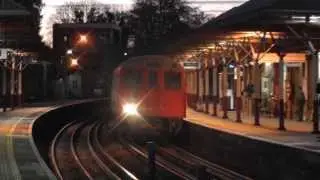 (HD) A Stock Rail Adhesion Train 5110/5111 Spark Through Rickmansworth On T710 13/11/13