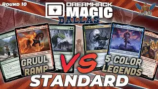 Gruul Ramp vs 5 Color Legends | MTG Standard | Dreamhack Dallas Regional Championship | Round 10