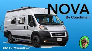 NOVA $99,950 Class B RV by Coachmen DELIGHTS 2 yr fulltimer #vanlife with quality & VALUE!