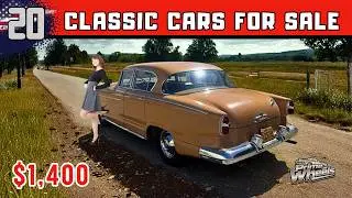 20 Cheap Classic Cars For Sale by Owner today