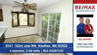Homes for sale 5041 183rd Lane NW Nowthen MN 55303 RE/MAX Advantage Plus