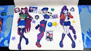 Huntrix #2 | Stickerbook | ASMR