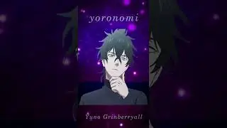 yuno grinberryall  @yoronomi 🌹