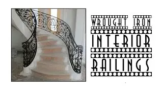 Wrought Iron Interior Railings- by Artistic Iron Works LV