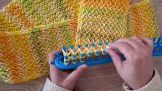 Super Easy Rectangular Loom Crochet &ndash; Step‑by‑Step Tutorial