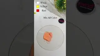 How to make Apricot Colour for Cake Icing | Color Mixing