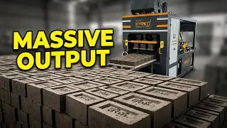 Auto Fly Ash Bricks Machine || 15 Cavity Fly Ash Bricks Machine || HYPKO India