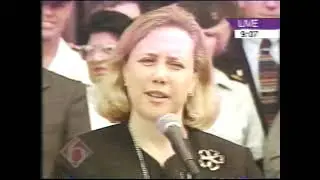 WDSU D-Day Museum ribbon cutting live coverage June 6, 2000