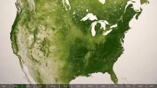 Plant Life Distribution on Our Planet Earth | NOAA Space Science Full HD Video