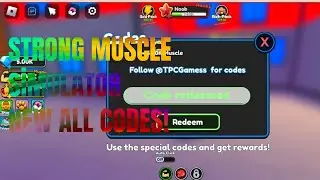 ALL NEW HELL UPDATE Codes in 💪 Strong Muscle Simulator! Roblox