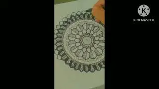 mandala art for beginners#mandalaart #beautifulart